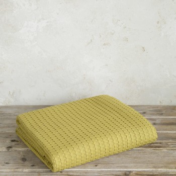 Nima Home Κουβέρτα Μονή 160x240 Habit - Gold Brown Kαφέ