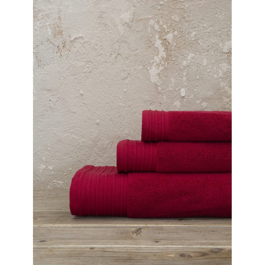 Nima Home Πετσέτα 40x60 Feel Fresh - Ruby Red Κόκκινο