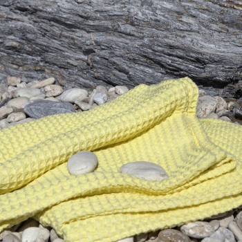 Nima Home Πετσέτα/Παρεό 90x160 Shore - Yellow Κίτρινο