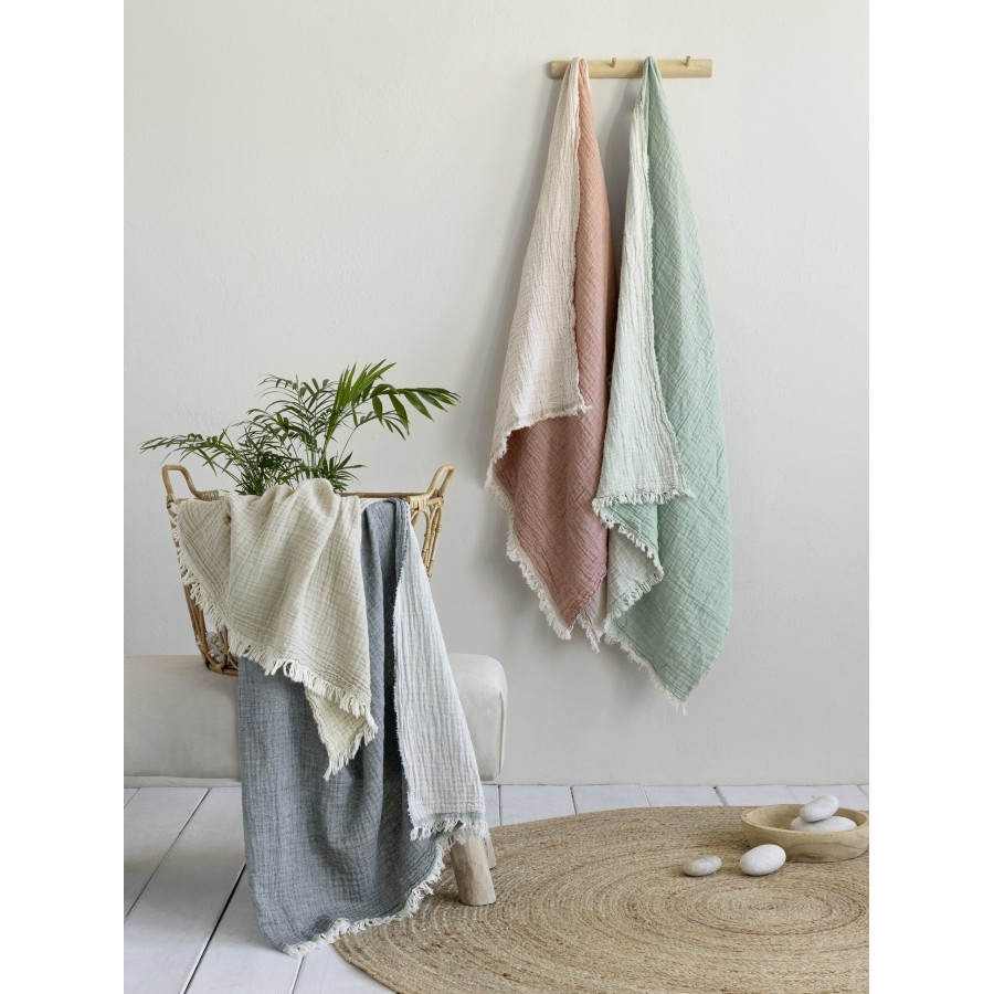 Nima Home Πετσέτα/Παρεό 90x170 - Sunshine Pink Ροζ