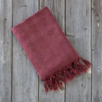 Nima Home Πετσέτα/Παρεό 95x150 - Argos Cherry Μπορντώ