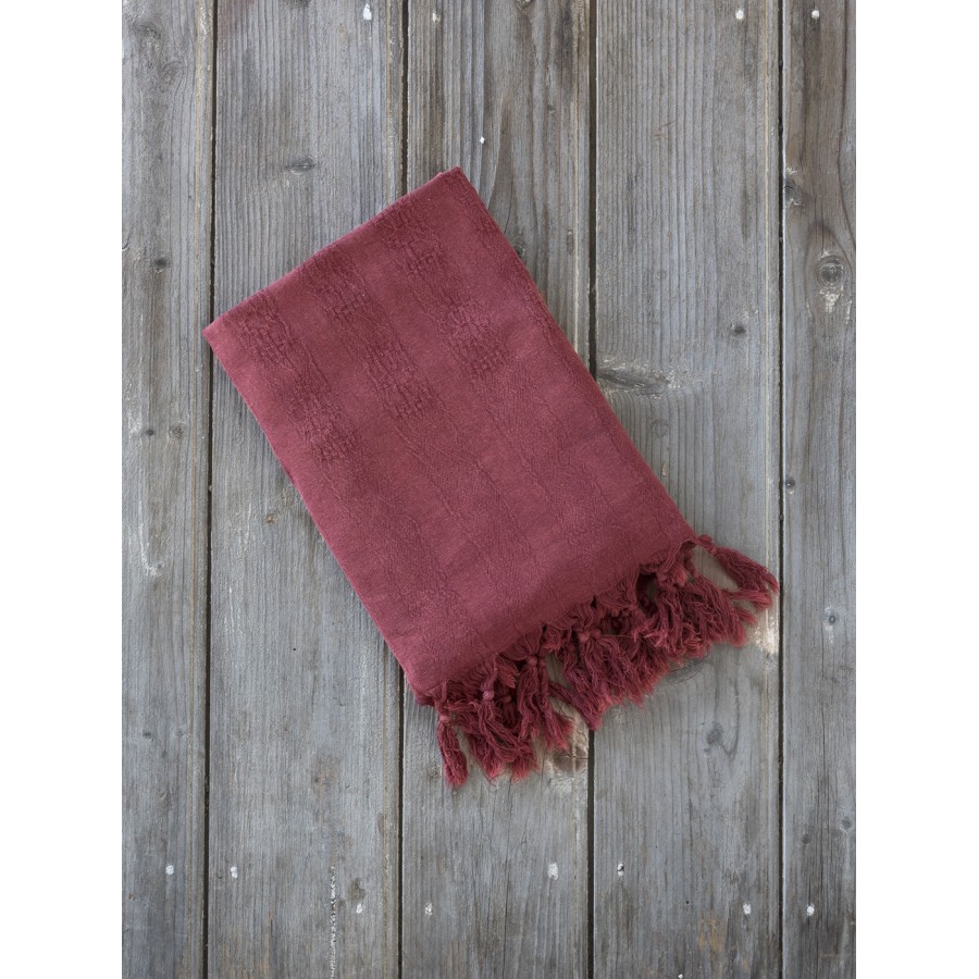 Nima Home Πετσέτα/Παρεό 95x150 - Argos Cherry Μπορντώ