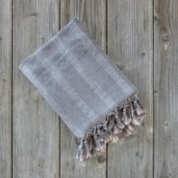 Nima Home Πετσέτα/Παρεό 95x150 - Argos Light Gray Γκρι
