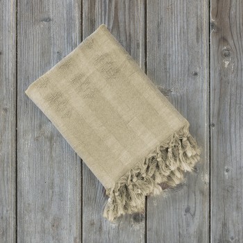 Nima Home Πετσέτα/Παρεό 95x150 - Argos Sand Beige Μπεζ
