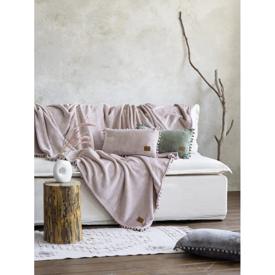 Nima Home Ριχτάρι 130x180 - Macia Nude Ροζ