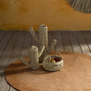 NIMA Home Στρογγυλό Χαλί Δ150 - Bergren Deep Orange Πορτοκαλί