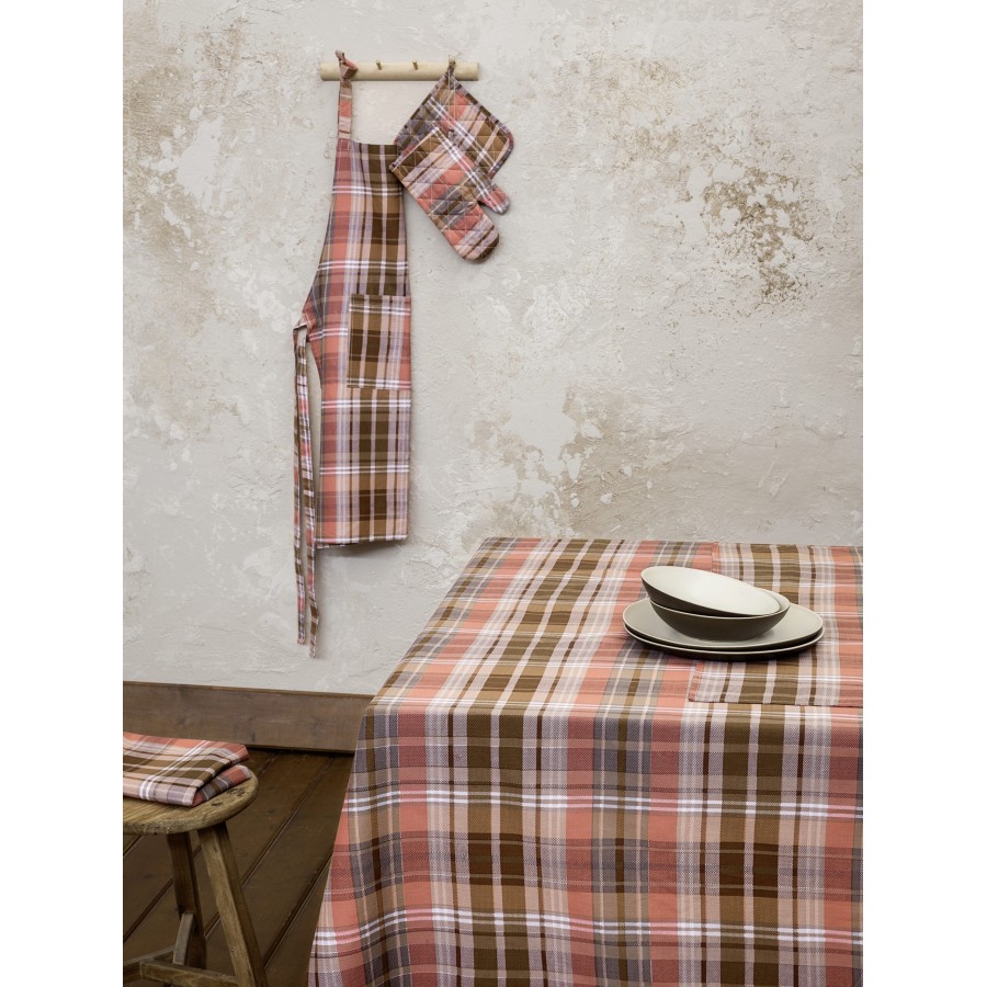 Nima Home Τραπεζομάντηλο 150x220 - Dakota Μπεζ, Καφέ