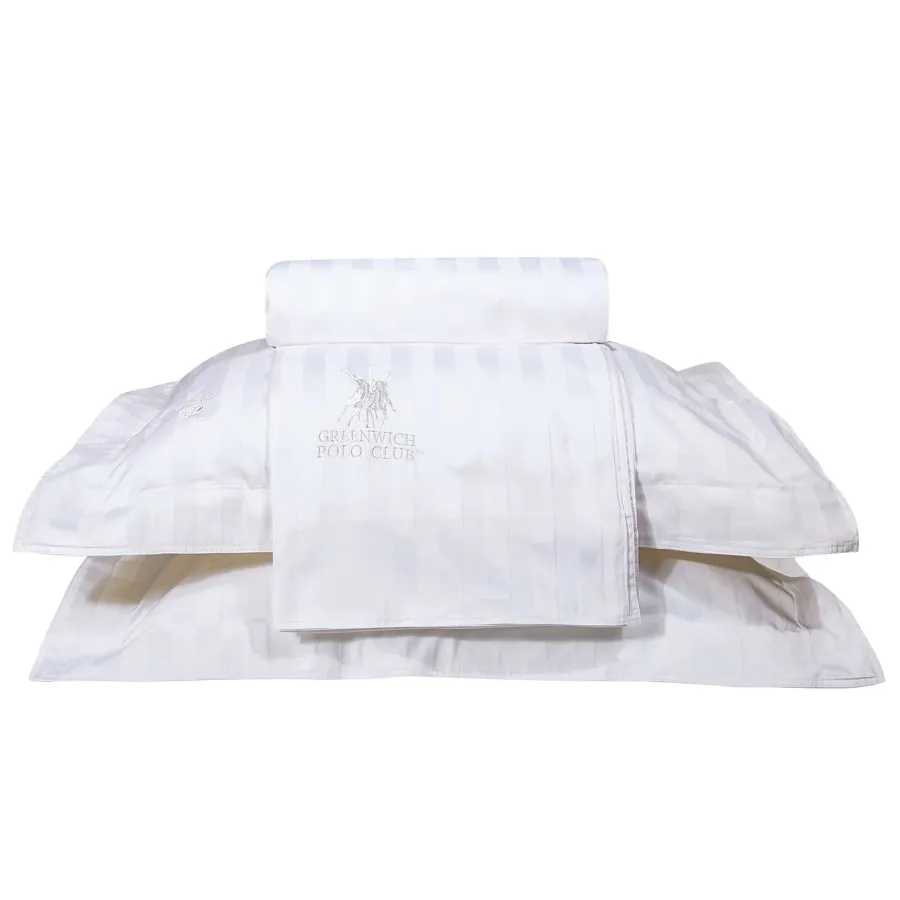 GREENWICH POLO CLUB ΠΑΠΛΩΜΑΤΟΘΗΚΗ ΣΕΤ ΥΠΕΡΔΙΠΛH 2271 WHITE