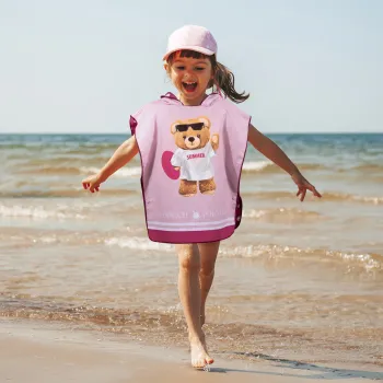 GREENWICH POLO CLUB JUNIOR ΠΟΝΤΣΟ ΘΑΛΑΣΣΗΣ 50Χ115 4039 PINK