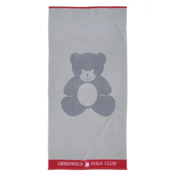 GREENWICH POLO CLUB ΠΕΤΣΕΤΑ ΘΑΛΑΣΣΗΣ 70Χ140 3895 ΓΚΡΙ, ΚΟΚΚΙΝΟ