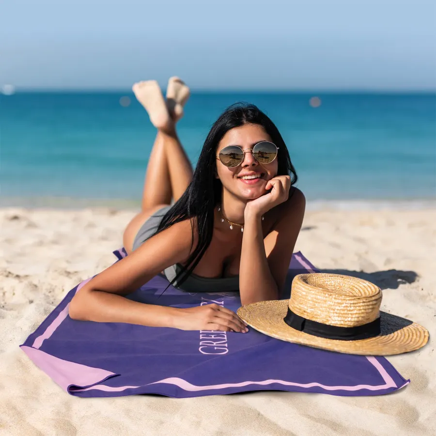 GREENWICH POLO CLUB ΠΕΤΣΕΤΑ ΘΑΛΑΣΣΗΣ 80Χ170 4029 PINK, PURPLE