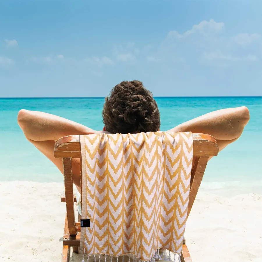 GREENWICH POLO CLUB ΠΕΤΣΕΤΑ-ΠΑΡΕΟ 80Χ180 3685 ΙΒΟΥΑΡ, ΩΧΡΑ