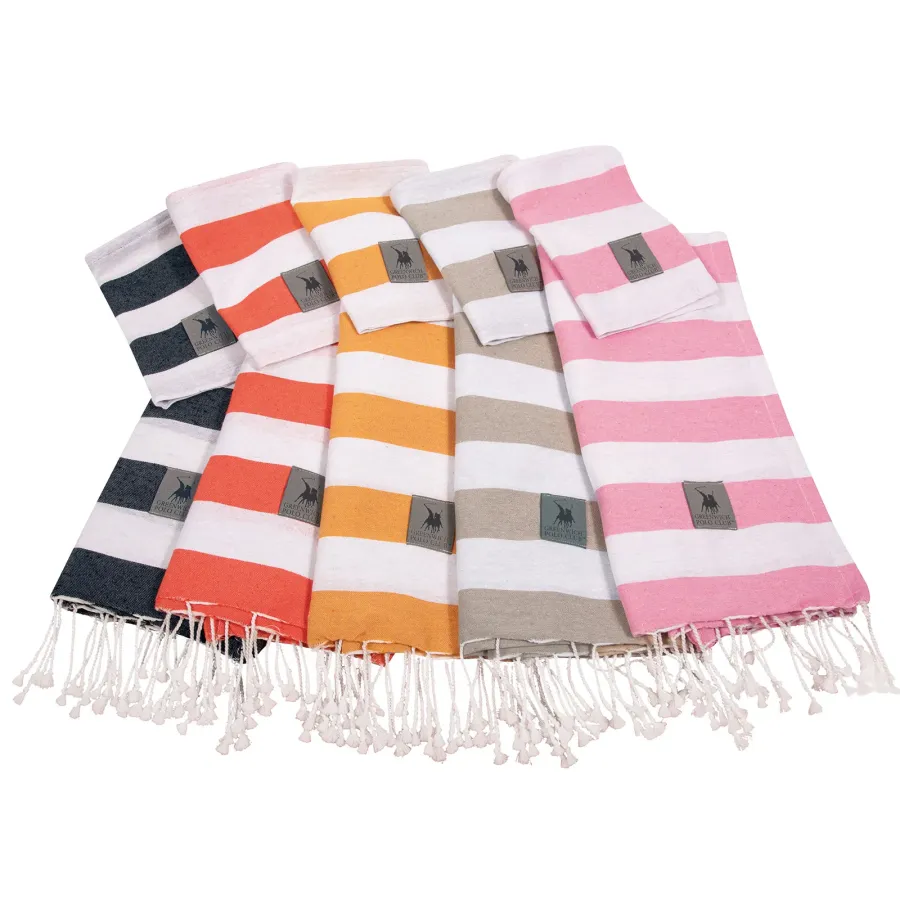 GREENWICH POLO CLUB ΠΕΤΣΕΤΑ-ΠΑΡΕΟ &amp; ΝΕΣΕΣΕΡ 3824 ΚΟΚΚΙΝΟ, ΛΕΥΚΟ