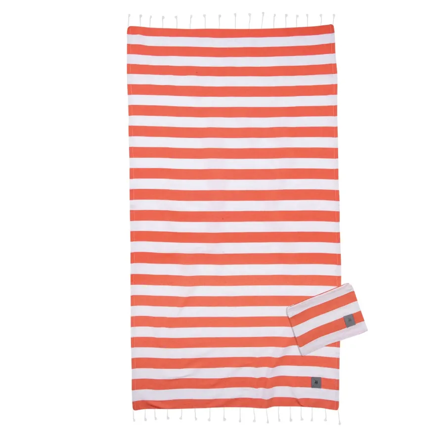 GREENWICH POLO CLUB ΠΕΤΣΕΤΑ-ΠΑΡΕΟ &amp; ΝΕΣΕΣΕΡ 3824 ΚΟΚΚΙΝΟ, ΛΕΥΚΟ