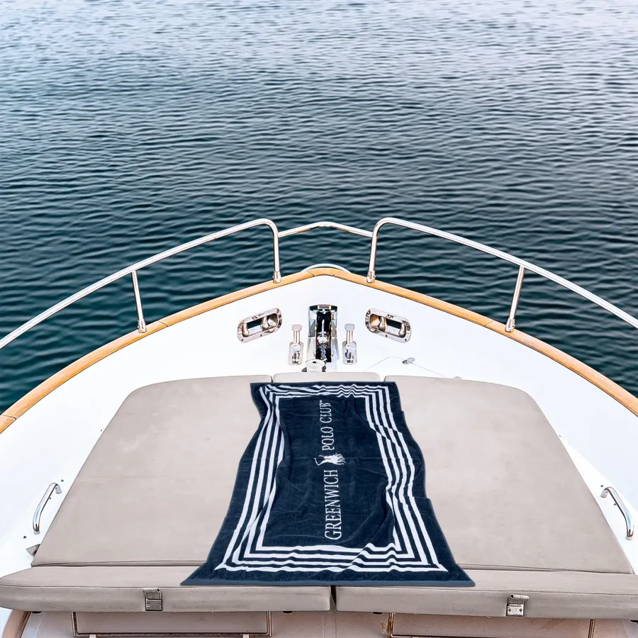 GREENWICH POLO CLUB ΠΕΤΣΕΤΑ ΘΑΛΑΣΣΗΣ 90Χ170 4054 BLUE, WHITE