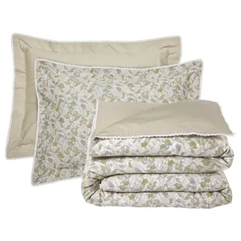 DAS HOME ΚΟΥΒΕΡΛΙ KING PRESTIGE 1692 OLIVE, TAUPE