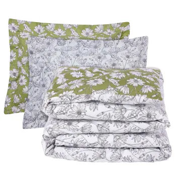 DAS HOME ΣΕΤ ΣΕΝΤΟΝΙΑ KING HAPPY 9670 IVORY, OLIVE