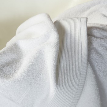 Nima Hotelling Πετσέτα 50x100 Ritz - White - Πενιέ 600gsm - 100% Βαμβάκι Λευκό