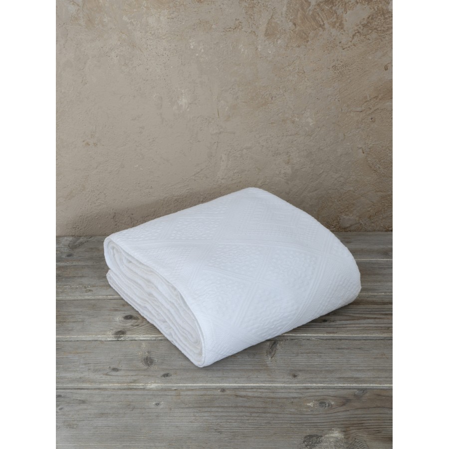 Nima Hotelling Κουβέρτα 250x260 - Luminoso Λευκό