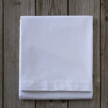 Nima Hotelling Παπλωματοθήκη 230x240 - 300 Κλωστές Σατέν - 100% Βαμβάκι Πενιέ Λευκό   230x240