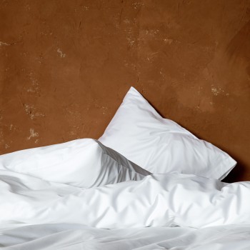 Nima Hotelling Παπλωματοθήκη 170x240 - 200 Κλωστές Περκάλι - 100% Βαμβάκι Πενιέ Λευκό   170x240