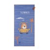 Nima Kids Πετσέτα Θαλάσσης 70x140 - Lion Trip Μπλε