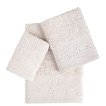 Nima Home Σετ Πετσέτες (30x50 + 50x90 + 70x140) - Ambrose Nude Ροζ