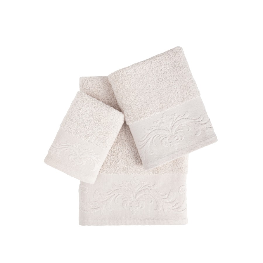 Nima Home Σετ Πετσέτες (30x50 + 50x90 + 70x140) - Ambrose Nude Ροζ