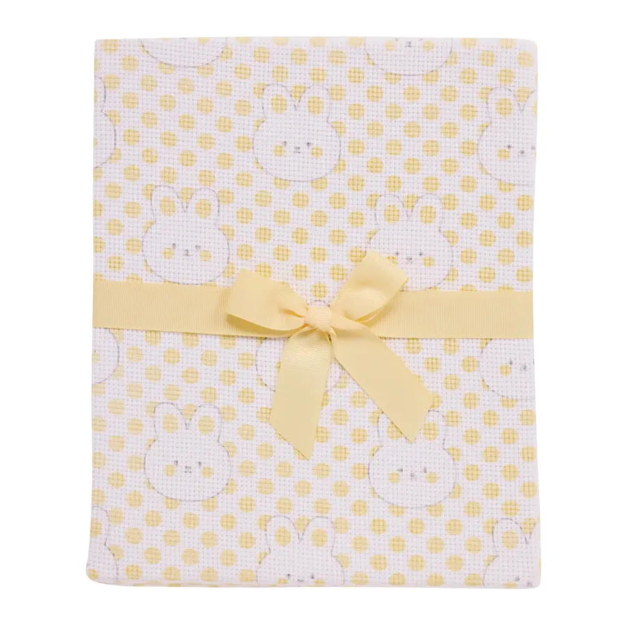 DAS BABY ΚΟΥΒΕΡΤΑ ΠΙΚΕ 75X100 RELAX 4961 YELLOW