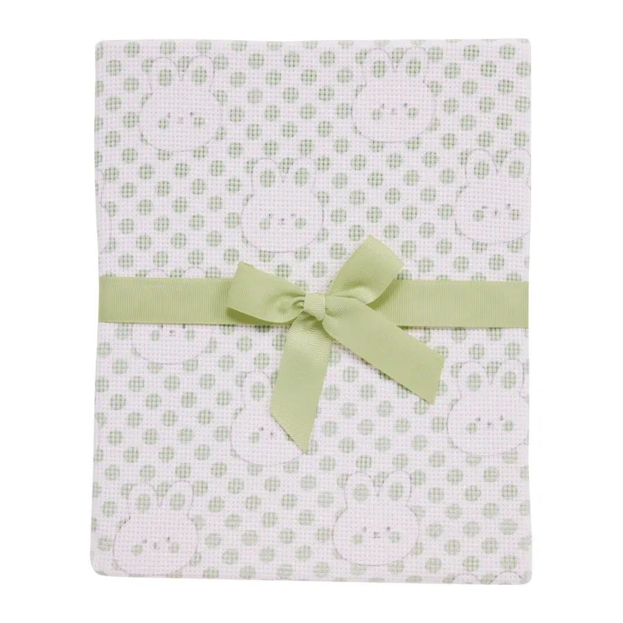 DAS BABY ΚΟΥΒΕΡΤΑ ΠΙΚΕ 75X100 RELAX 4962 MINT