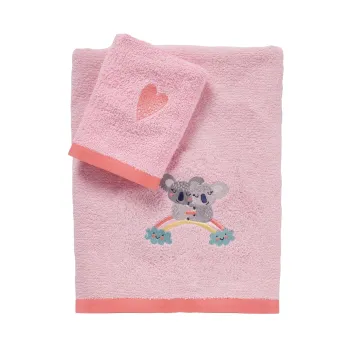 DAS BABY ΣΕΤ ΠΕΤΣΕΤΕΣ 2 ΤΕΜΑΧΙΩΝ ΚΕΝΤΗΤΕΣ FUN 4934 PINK