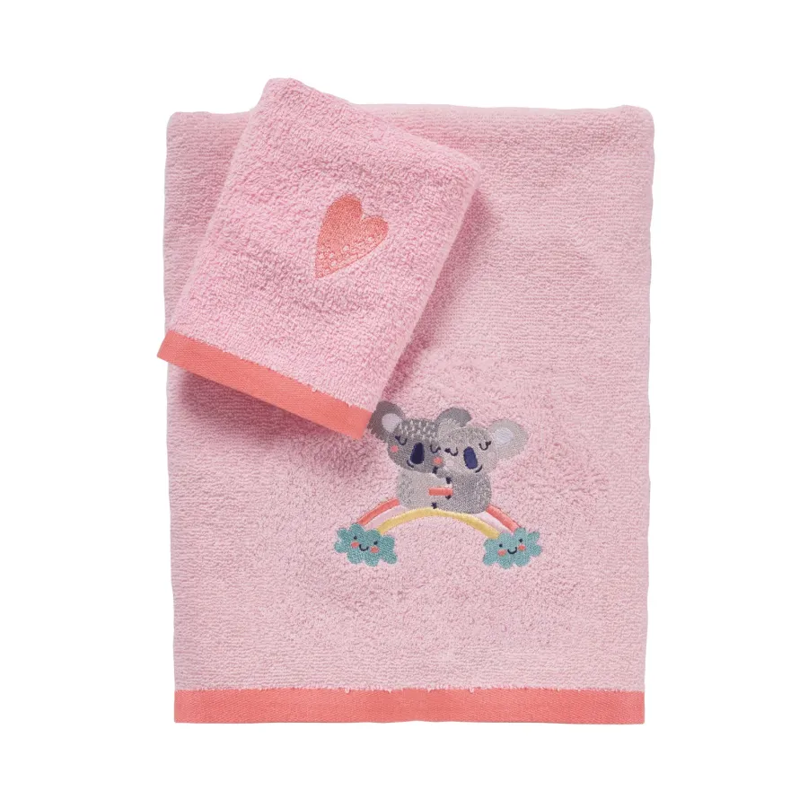 DAS BABY ΣΕΤ ΠΕΤΣΕΤΕΣ 2 ΤΕΜΑΧΙΩΝ ΚΕΝΤΗΤΕΣ FUN 4934 PINK