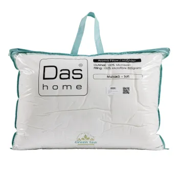 DAS HOME ΑΡΩΜΑΤΙΚΟ ΜΑΞΙΛΑΡΙ TEA-MINT 50Χ70 1426 WHITE