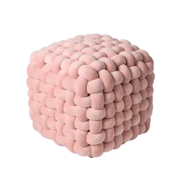 DAS HOME ΔΙΑΚΟΣΜΗΤΙΚΟ ΠΟΥΦ 43Χ43Χ40 2273 NUDE