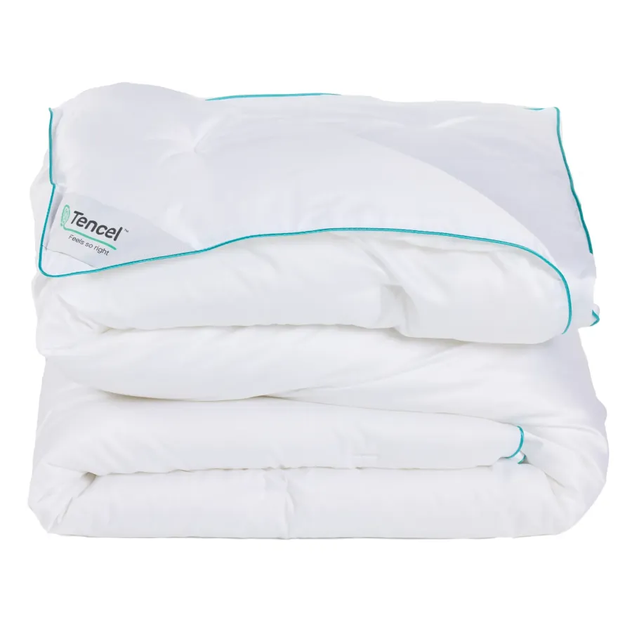 DAS HOME ΠΑΠΛΩΜΑ TENCEL 220X240 COMFORT 1429 WHITE