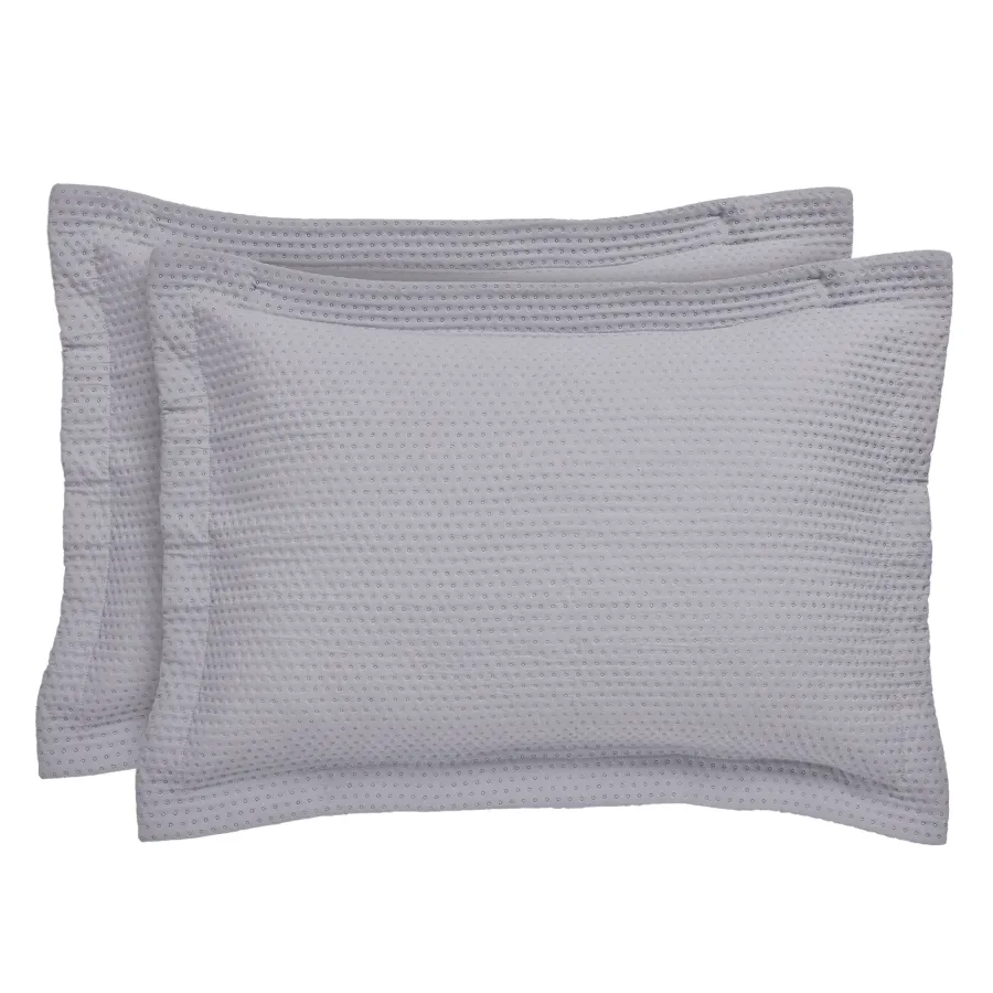 DAS HOME ΖΕΥΓΟΣ ΜΑΞΙΛΑΡΟΘΗΚΕΣ HAPPY GREY 9635 GREY