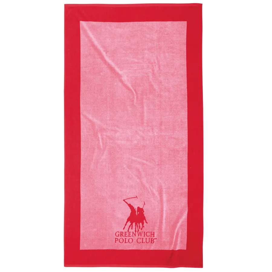 GREENWICH POLO CLUB ΠΕΤΣΕΤΑ ΘΑΛΑΣΣΗΣ 90Χ180 4000 PINK, RED