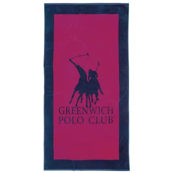 GREENWICH POLO CLUB ΠΕΤΣΕΤΑ ΘΑΛΑΣΣΗΣ 90Χ180 4002 BLUE, FUSCHIA