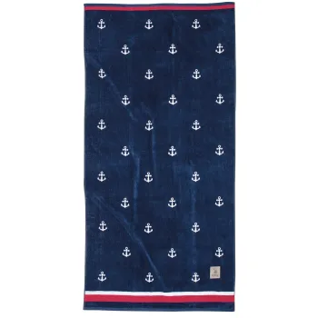 GREENWICH POLO CLUB ΠΕΤΣΕΤΑ ΘΑΛΑΣΣΗΣ 90Χ180 4010 BLUE, WHITE