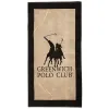 GREENWICH POLO CLUB ΠΕΤΣΕΤΑ ΘΑΛΑΣΣΗΣ 90Χ180 4020 BLACK, TAUPE