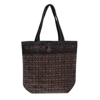 GREENWICH POLO CLUB ΤΣΑΝΤΑ ΘΑΛΑΣΣΗΣ 55Χ40 4004 BROWN