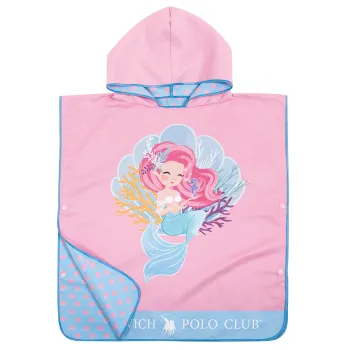 GREENWICH POLO CLUB JUNIOR ΠΟΝΤΣΟ ΘΑΛΑΣΣΗΣ 50Χ115 4041 PINK