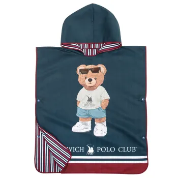 GREENWICH POLO CLUB JUNIOR ΠΟΝΤΣΟ ΘΑΛΑΣΣΗΣ 50Χ115 4042 BLUE