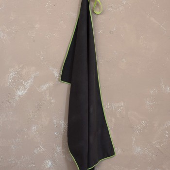 Nima Home Πετσέτα Γυμναστηρίου 50x90 - Riva Black Μαύρο