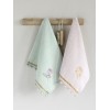 Nima Home Σετ Πετσέτες (2 x 30x50) - Floral Ροζ, Γαλάζιο