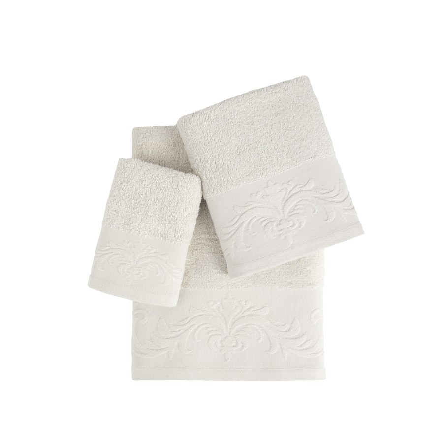 Nima Home Σετ Πετσέτες (30x50 + 50x90 + 70x140) - Ambrose Light Beige Μπεζ