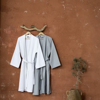 Nima Hotelling Μπουρνούζι Kimono White - Large Λευκό