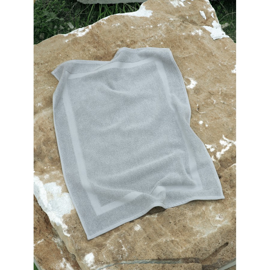Nima Hotelling Πατάκι Μπάνιου 50x75 Volcano - Medium Gray Γκρι