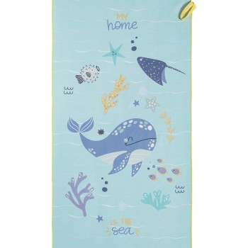 Nima Kids Πετσέτα Θαλάσσης 70x140 - Home Sea Γαλάζιο