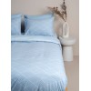 Σετ Σεντόνια Cotton Feelings 2048 Blue Διπλό (200x270)